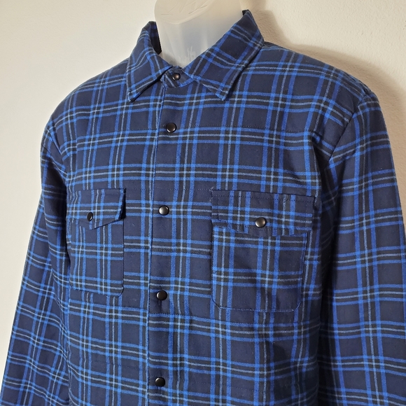 Slate & Stone Plaid Quilted Flannel Jacket - US L - Picture 5 of 13